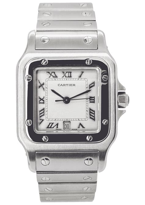 cartier 987901 27968|Cartier Santos Galbee, Ref. 987901, Steel – SWISS HOURS.